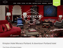 Tablet Screenshot of monaco-portland.com